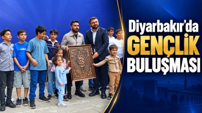 Diyarbakır&rsquo;da gen&ccedil;lik buluşması