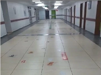 Diyarbakır’da Hastanede Gece Yarısı Yangın Paniği!