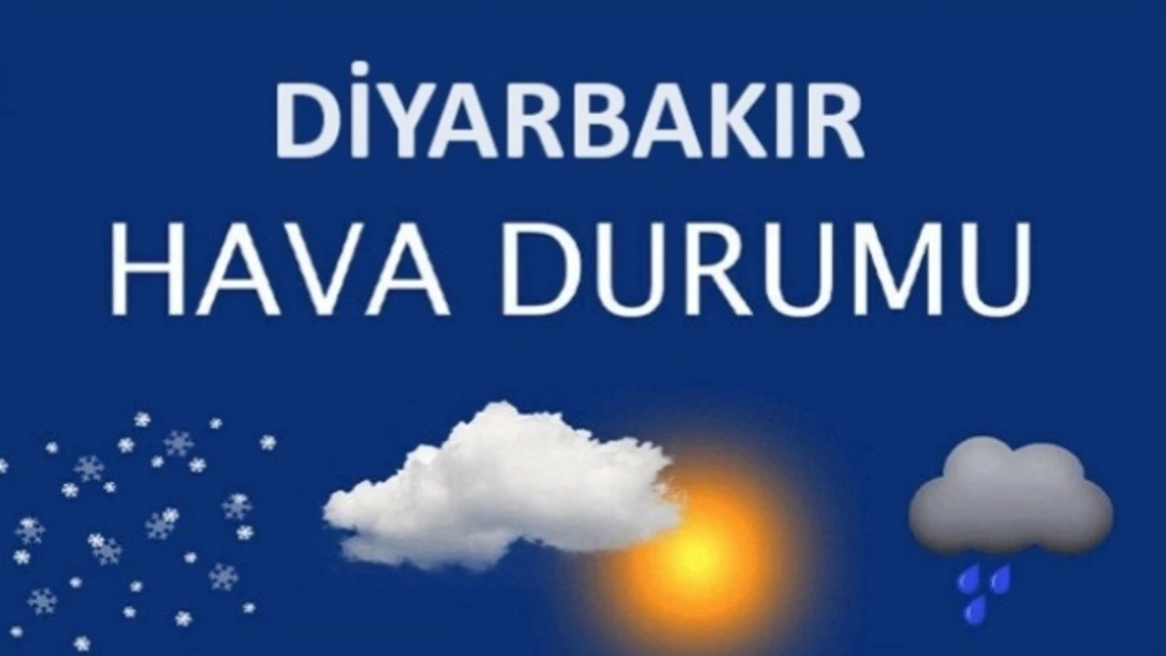 Diyarbakır&rsquo;da Hava Kapandı: Soğuk ve Yağışlı G&uuml;n Etkili Oluyor