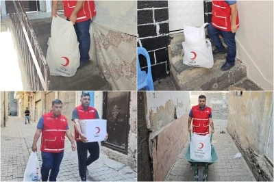 Diyarbakır'da ihtiyaç sahiplerine yardım