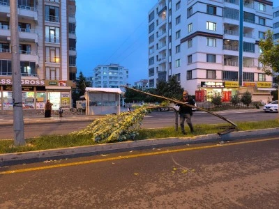 Diyarbakır'da iki gün boyunca şiddetli fırtına