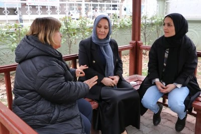 Diyarbakır'da kadın muhtarlardan &ouml;nemli &ccedil;ağrı