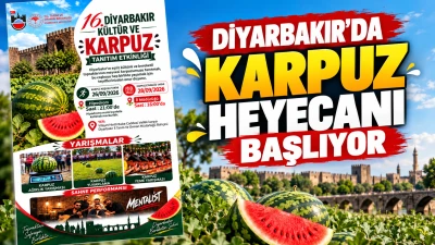 Diyarbakır&rsquo;da karpuz heyecanı başlıyor