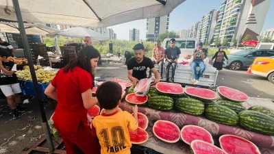 Diyarbakır’da karpuzun fiyatı düştü