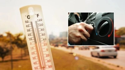 Diyarbakır’da Kavurucu Sıcakta Araç Kliması Hayat Kurtarıyor