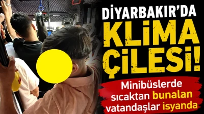 Diyarbakır'da Kavurucu Sıcakta Klima Tepkisi