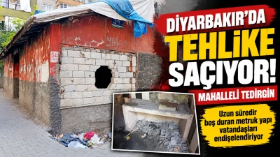 Diyarbakır&rsquo;da kırmızı ev tedirginliği