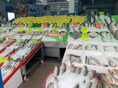 Diyarbakır’da Kış Mevsimi Balık Tezgahlarını Canlandırdı