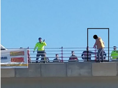 Diyarbakır’da Köprülü Kavşakta İntihar Girişimi