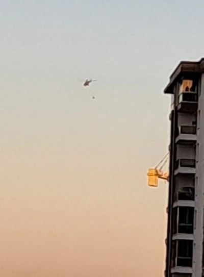 Diyarbakır’da Korkutan Orman Yangınına Helikopterle Müdahale