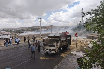 Diyarbakır'da korkutan yangın
