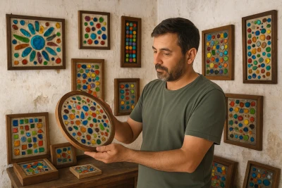 Diyarbakır’da Mahallenin Gizli Sanatçısı