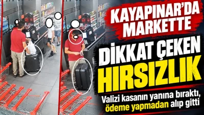 Diyarbakır'da markette pes dedirten hırsızlık