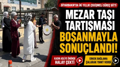 Diyarbakır&rsquo;da Mezar Taşı Tartışması Boşanmayla Sonu&ccedil;landı