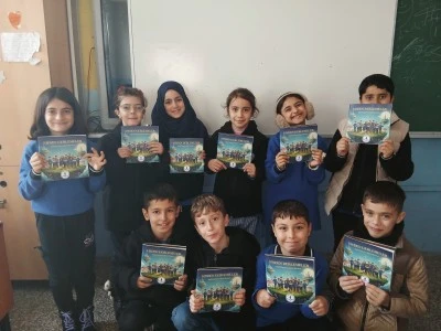 Diyarbakır'da Minik Kalemlerden B&uuml;y&uuml;k Hayaller