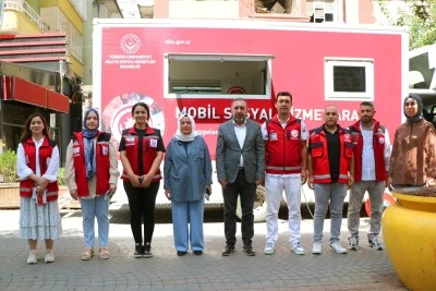 Diyarbakır’da Mobil Araçla Yerinde Hizmet