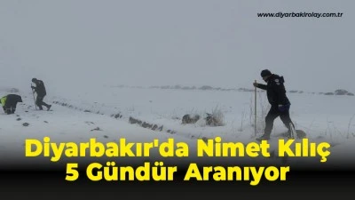 Diyarbakır'da Nimet Kılı&ccedil; 5 G&uuml;nd&uuml;r Aranıyor