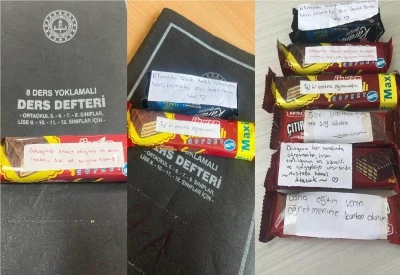 Diyarbakır&rsquo;da &Ouml;ğrencilerden Anlamlı Jest