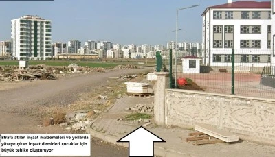 Diyarbakır’da Okul Yolları Velileri Endişelendiriyor