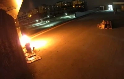 Diyarbakır&rsquo;da plazadaki yangının g&ouml;r&uuml;nt&uuml;leri ortaya &ccedil;ıktı