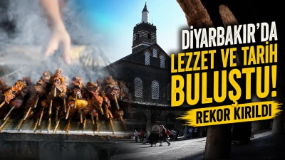 Diyarbakır'da rekor kırdı