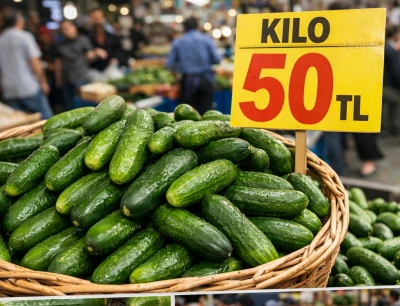 Diyarbakır&rsquo;da Salatalık Fiyatları El Yakıyor
