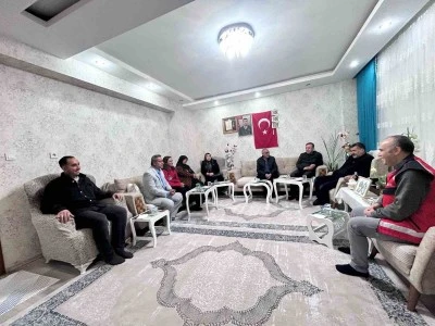 Diyarbakır'da 'Şehit Aileleri Buluşuyor' Projesi ziyaretleri sürüyor