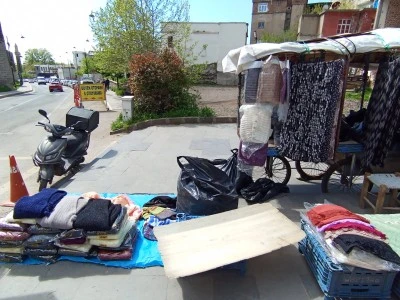 Diyarbakır&rsquo;da seyyar tezgahlar a&ccedil;ık hava alışveriş merkezine d&ouml;n&uuml;ş&uuml;yor