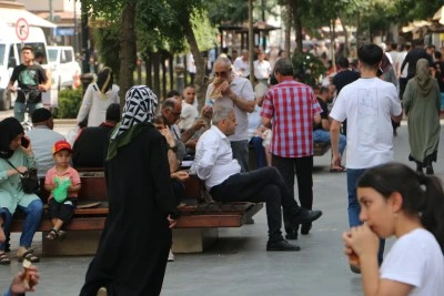 Diyarbakır'da sıcaktan kavruldu