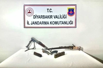 Diyarbakır'da Silah ve Mühimmat Operasyonu