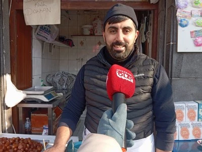 Diyarbakır'da Soğuk Hava Halka Tatlısına yaradı