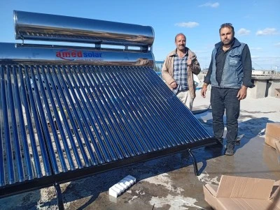 Diyarbakır’da soğuğa ve elektrik kesintilere karşı güneş paneli çözümü