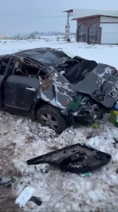 Diyarbakır&rsquo;da Takla Atan Otomobilde 2 Kişi Yaralandı