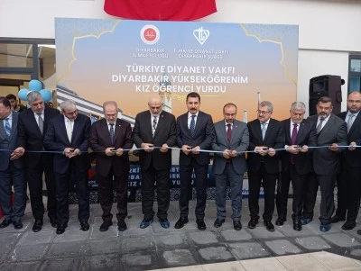 Diyarbakır&rsquo;da TDV Kız &Ouml;ğrenci Yurdu hizmete a&ccedil;ıldı