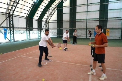 Diyarbakır&rsquo;da tenis kortlarına yoğun ilgi: 6 ayda 540 kursiyer