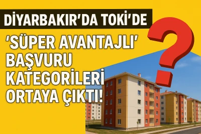 Diyarbakır’da TOKİ’de Kimin şansı gerçekten yüksek?