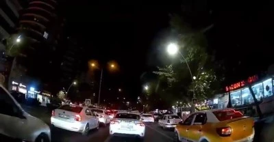 Diyarbakır’da Trafik Polisi Zamanla Yarıştı