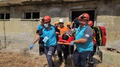 Diyarbakır’da UMKE’den Nefes Kesen Tatbikat