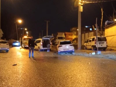 Diyarbakır'da Yağış Sonrası Zincirleme Kaza