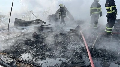 Diyarbakır'da yangın paniği