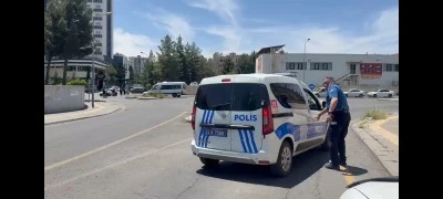 Diyarbakır'da Yavru Kedi İçin Trafik Durduruldu