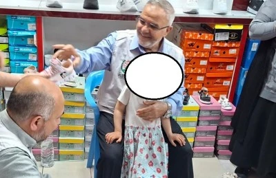 Diyarbakır'da yetim &ccedil;ocuklara anlamlı hediyesi