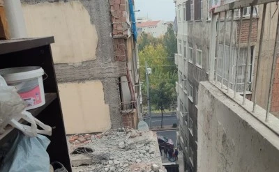 Diyarbakır’da Yıkım Sırasında Sağlam Bina Hasar Gördü