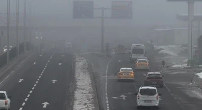 Diyarbakır&rsquo;da Yoğun Sis İkinci G&uuml;n&uuml;nde