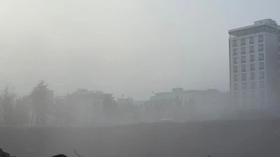 Diyarbakır’da Yoğun Sis Ulaşımı Durma Noktasına Getirdi