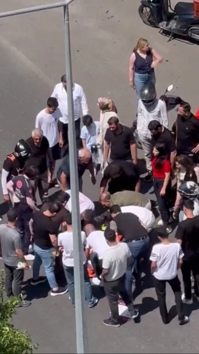 Diyarbakır&rsquo;da Yolun Karşısına Ge&ccedil;meye &Ccedil;alışan &Ccedil;ocuğa Ara&ccedil; &Ccedil;arptı