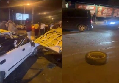 Diyarbakır’da Zincirleme Kaza: 3 Araç Çarpıştı, 3 Yaralı