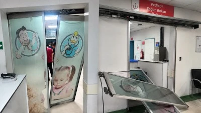 Diyarbakır Dağkapı &Ccedil;ocuk Hastanesinde Gerginlik