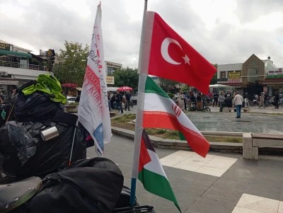 Diyarbakır&rsquo;dan Minab&rsquo;a barış pedalı