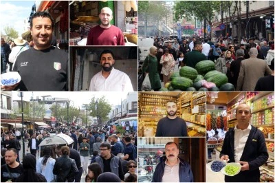 Diyarbakır esnafı bayramın bereketinden memnun kaldı